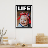 Levensbevestigende Mooie Poolse Baby Meisje Poster (Keuken)