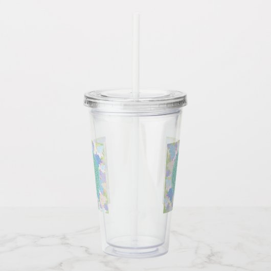 Levensbloem, Acryl Drinkbeker (Rechts)