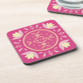 Levensbloem Bier Onderzetter (Linkerzijde)