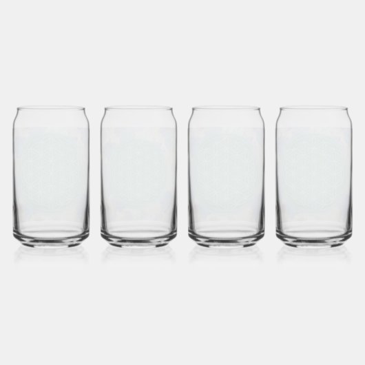 Levensbloem, Blikvorm Glas (Achterkant)