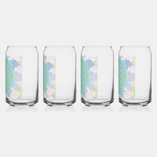 Levensbloem, Blikvorm Glas (Links)