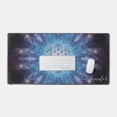 Levensbloem | Blume des Lebens Heilig Universum Bureaumat (Keyboard & Muis)