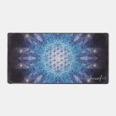 Levensbloem | Blume des Lebens Heilig Universum Bureaumat (Voorkant)