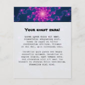 Levensbloem Fractale Kunst Flyer (Voorkant)