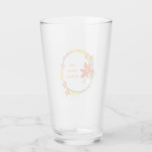 Levensbloem Glas (Achterkant)