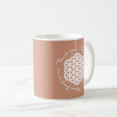 Levensbloem Ho'oponopono Koffiemok (Voorkant rechts)