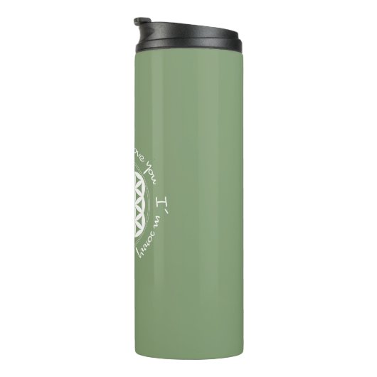 Levensbloem Ho'oponopono Thermosbeker (Geroteerd rechts)