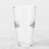 Levensbloem -  siergoud glas (Links)