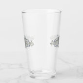 Levensbloem -  siergoud glas (Rechts)