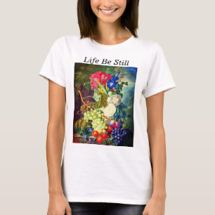 Levensbloemen, Waterverf van fruit door Jan van Os T-shirt