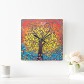 Levensblokkeerklok Vierkante Klok (Huis)