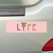 Levensboksemsticker Bumpersticker (Op auto)