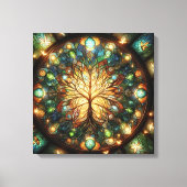 Levensboom 1 canvas afdruk (Voorkant)