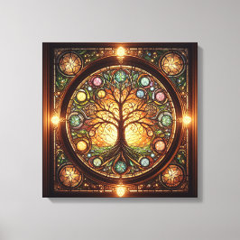 Levensboom 2 canvas afdruk