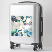 Levensboom - Abalone Shell en Pearl Sticker (Koffer)