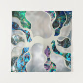 Levensboom - Abalone Shell en Pearl Wandkleed (Voorkant (horizontaal))