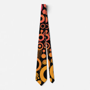 Levensboom Abstract - Kleur Tex 04 Stropdas