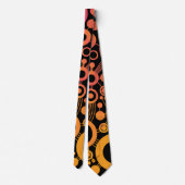 Levensboom Abstract - Kleur Tex 04 Stropdas (Achterkant)