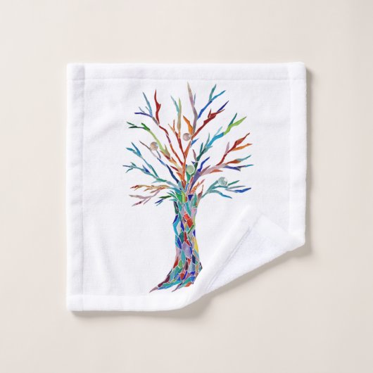 Levensboom Bad Handdoek (Wasdoekje)