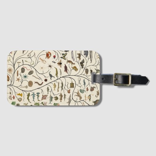 Levensboom Bagagelabel (Voorkant (horizontaal))