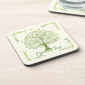 Levensboom Bier Onderzetter (Linkerzijde)