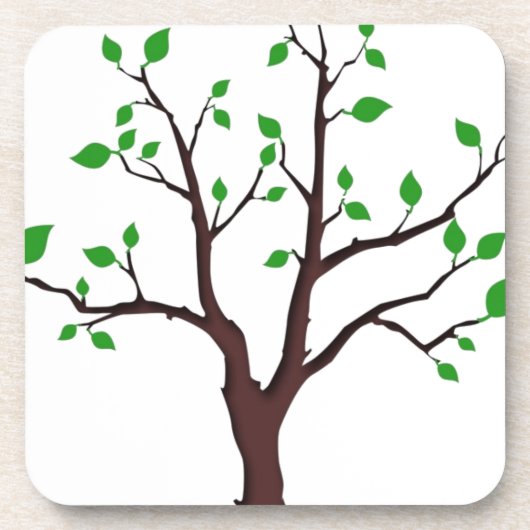 Levensboom Bier Onderzetter (Voorkant)