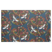 levensboom blauw stof (Fat Quarter)