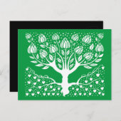 Levensboom Boho Nouveau Briefkaart (Voorkant / Achterkant)