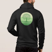 Levensboom, boomdag hoodie (Achterkant)
