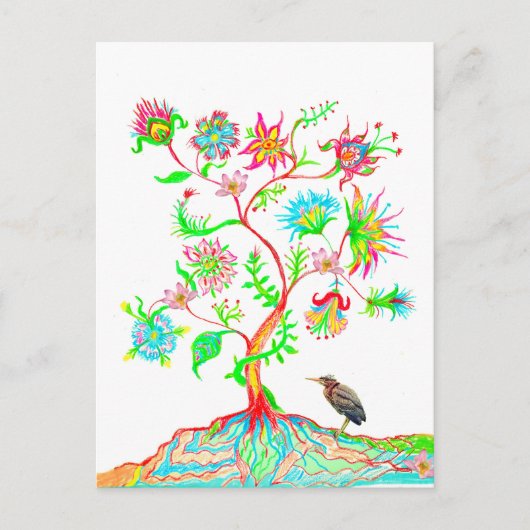Levensboom Briefkaart (Voorkant)