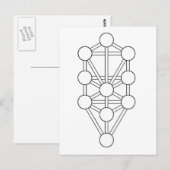 Levensboom Briefkaart (Voorkant / Achterkant)