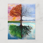 Levensboom Briefkaart (Voorkant)