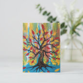 Levensboom Briefkaart (Staand voorkant)