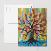 Levensboom Briefkaart (Voorkant / Achterkant)