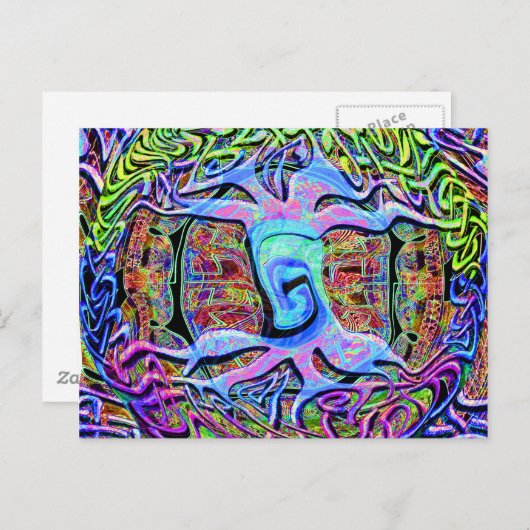 Levensboom Briefkaart (Voorkant / Achterkant)