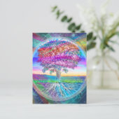 Levensboom Briefkaart (Staand voorkant)