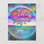 Levensboom Briefkaart (Voorkant)