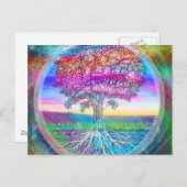 Levensboom Briefkaart (Voorkant / Achterkant)