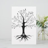 Levensboom Briefpapier (Staand voorkant)