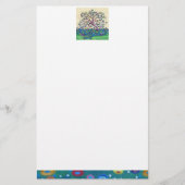 Levensboom Briefpapier (Voorkant)