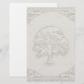 Levensboom Briefpapier (Voorkant / Achterkant)