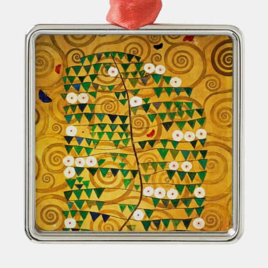 Levensboom, c.1905-09 metalen ornament (Voorkant)