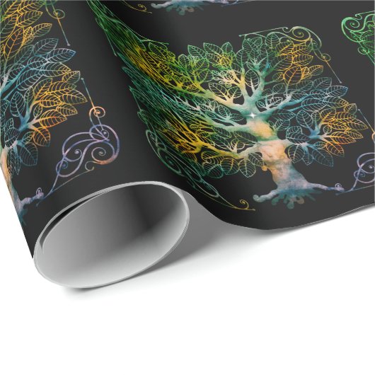 Levensboom Cadeaupapier (Rol Hoek)