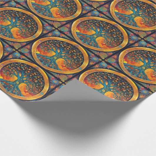 Levensboom Cadeaupapier (Hoek)