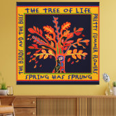 Levensboom Canvas Afdruk (Insitu (Woonkamer))