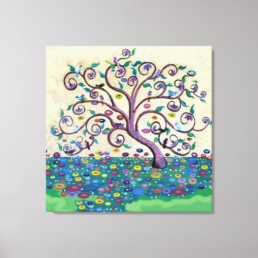 Levensboom Canvas Afdruk (Voorkant)