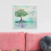 Levensboom Canvas Afdruk (Insitu (Woonkamer))