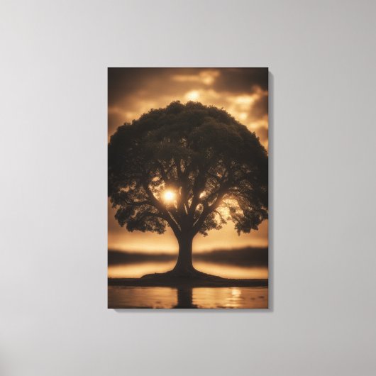 Levensboom Canvas Afdruk (Voorkant)