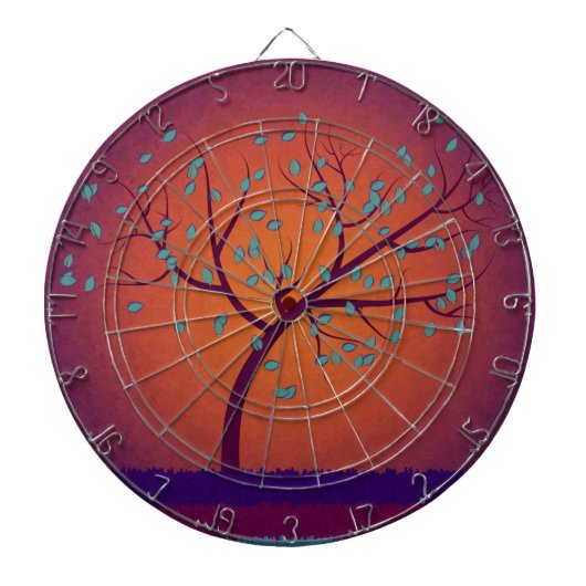 Levensboom Dartbord (Voorkant)