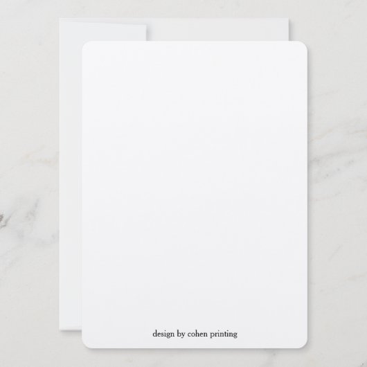 Levensboom + Davidster Kaart (Achterkant)